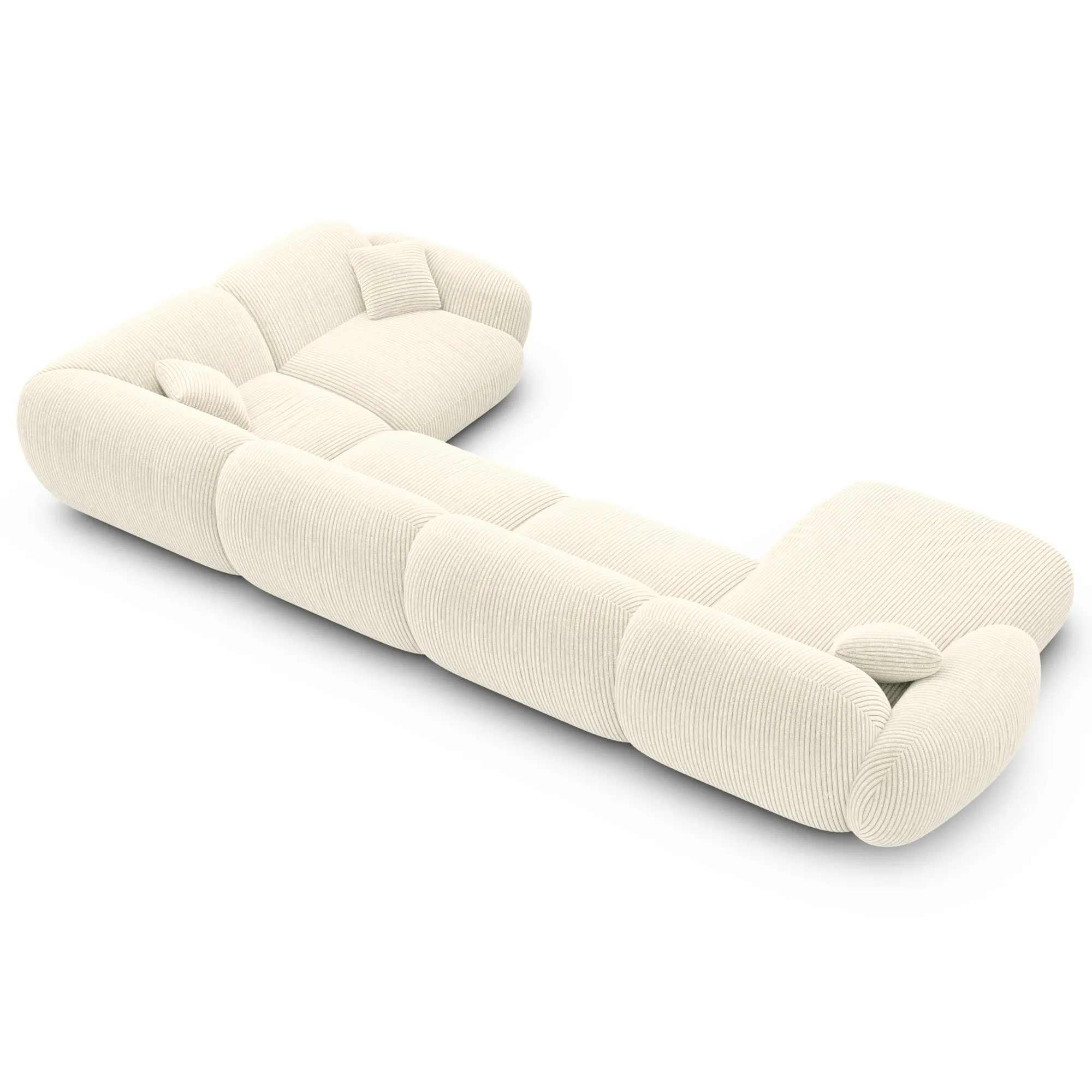 Cord U-Form XL Wohnlandschaft Elara – Bild 29