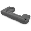 Strukturstoff U-Form XL Wohnlandschaft Elara – Bild 44