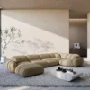 Echtleder U-Form XL Wohnlandschaft Elara