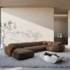 Echtleder U-Form XL Wohnlandschaft Elara – Bild 2