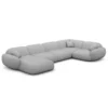 Echtleder U-Form XL Wohnlandschaft Elara – Bild 44