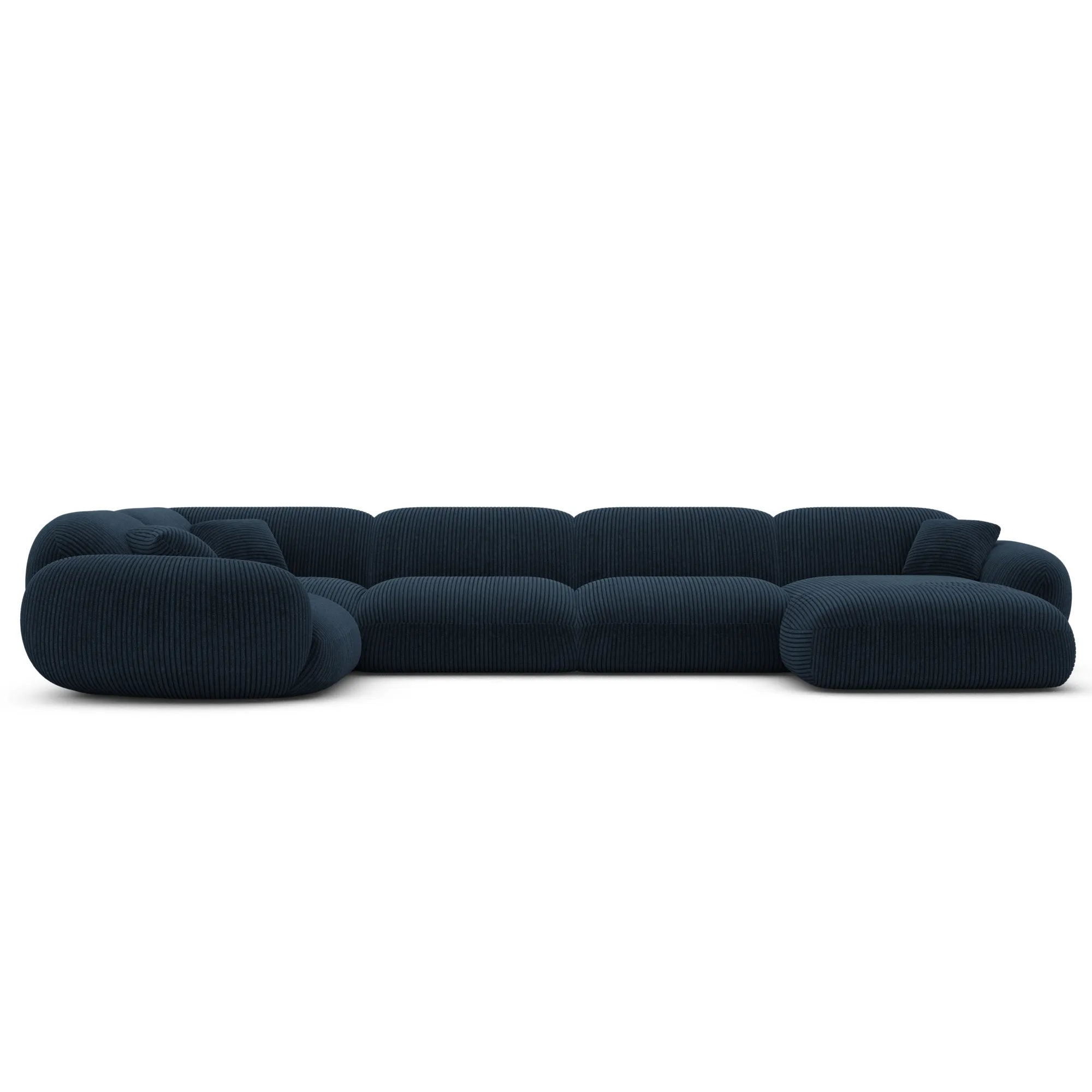 Cord U-Form XL Wohnlandschaft Elara – Bild 10