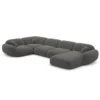Cord U-Form XL Wohnlandschaft Elara – Bild 12