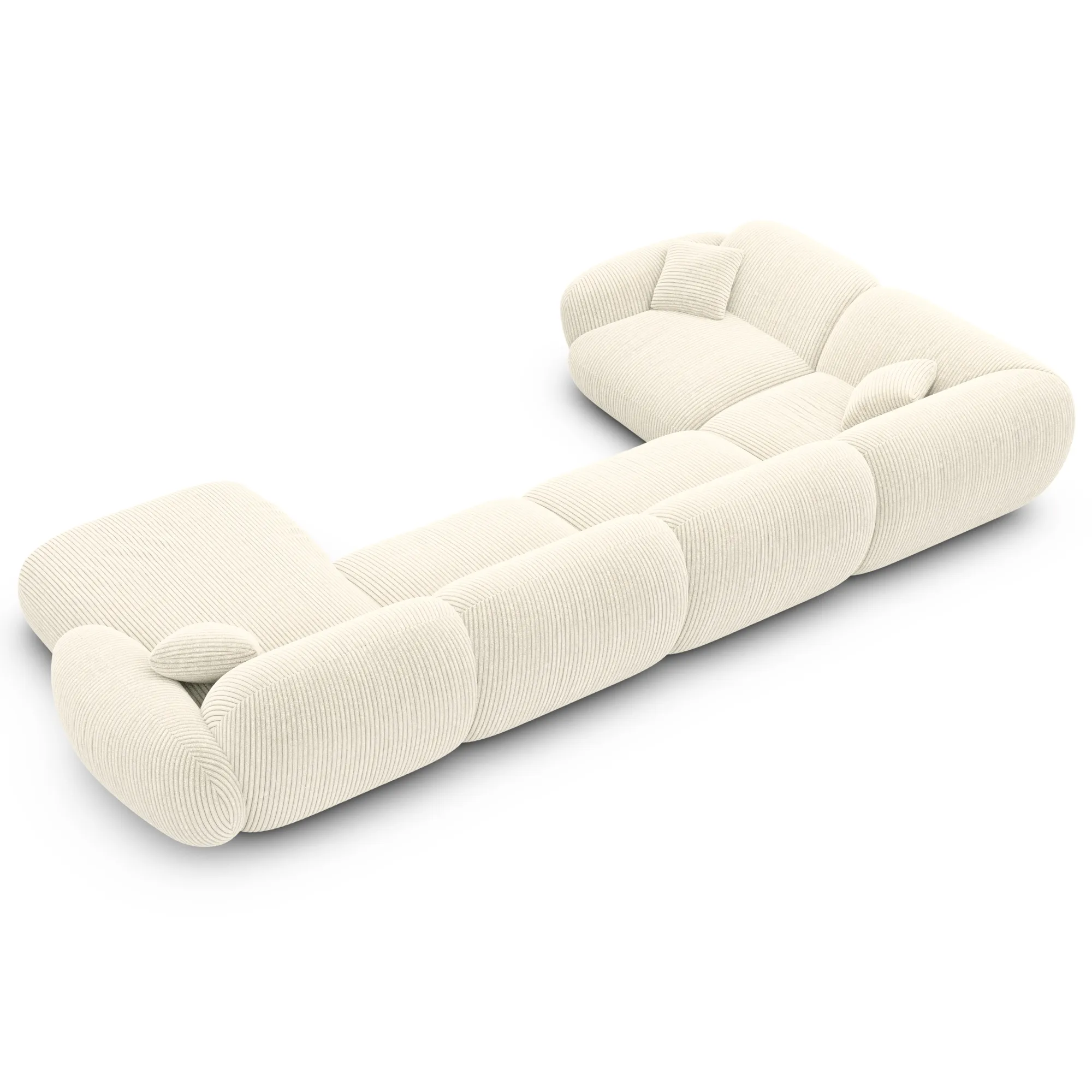 Cord U-Form XL Wohnlandschaft Elara – Bild 17