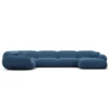 Strukturstoff U-Form XL Wohnlandschaft Elara – Bild 28