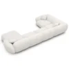 Strukturstoff U-Form XL Wohnlandschaft Elara – Bild 41