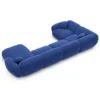 Samtstoff U-Form XL Wohnlandschaft Elara – Bild 72