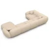 Echtleder U-Form XL Wohnlandschaft Elara – Bild 52