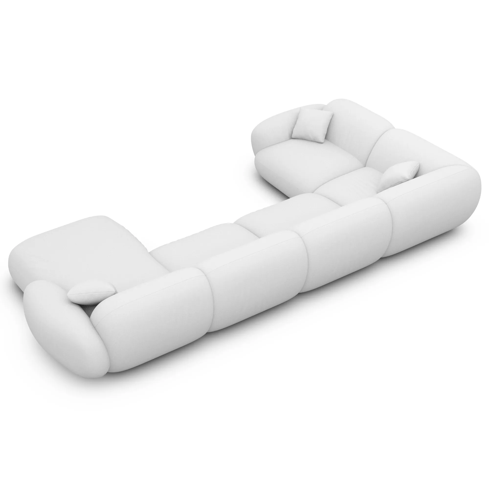 Echtleder U-Form XL Wohnlandschaft Elara – Bild 25