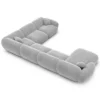 Samtstoff U-Form XXL Wohnlandschaft Elara – Bild 75