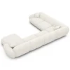 Bouclé U-Form XXL Wohnlandschaft Elara – Bild 24
