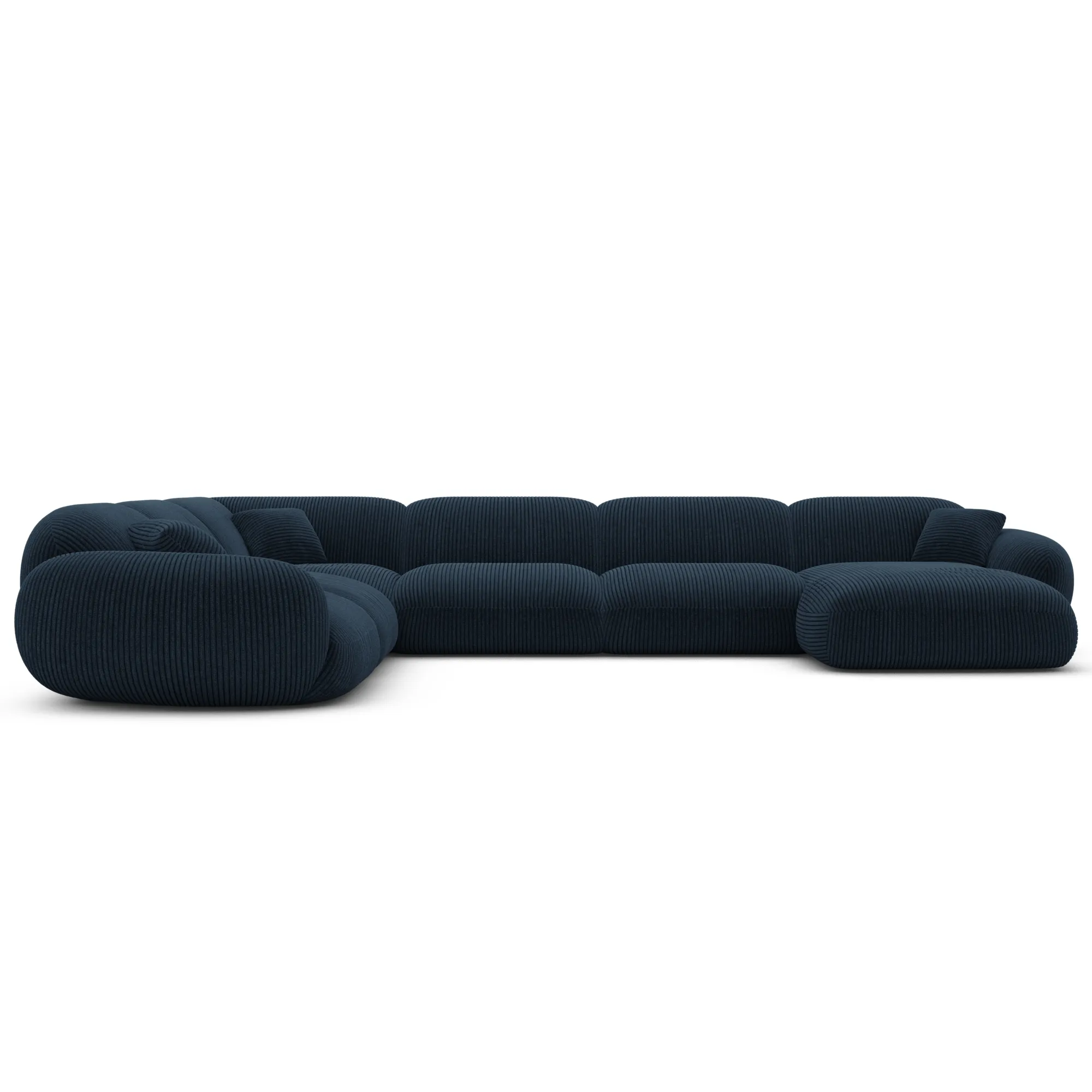 Cord U-Form XXL Wohnlandschaft Elara – Bild 10