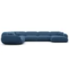 Strukturstoff U-Form XXL Wohnlandschaft Elara – Bild 52