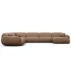 Echtleder U-Form XXL Wohnlandschaft Elara – Bild 57
