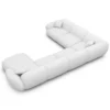 Echtleder U-Form XXL Wohnlandschaft Elara – Bild 25