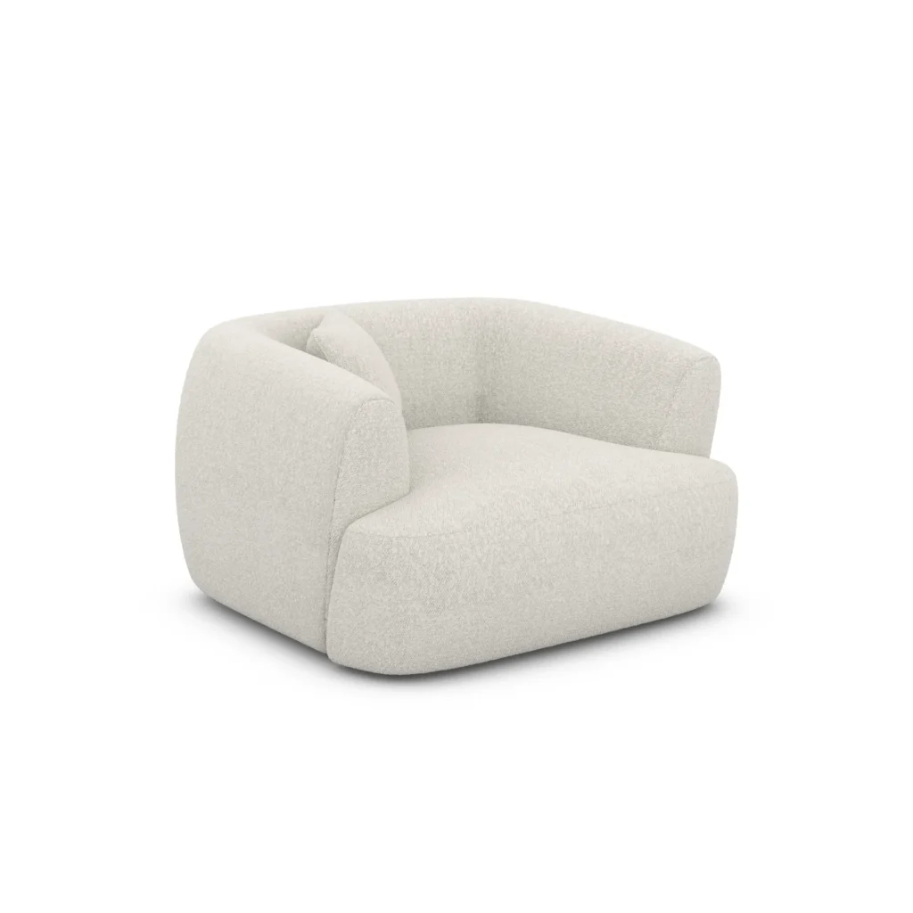 Bouclé Sessel Elvira