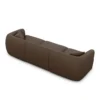 Kunstleder 3-Sitzer Couch Elvira