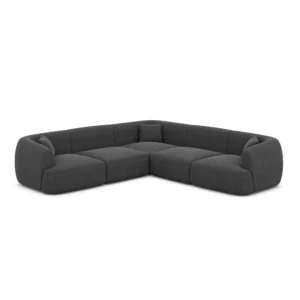 Strukturstoff Ecksofa Elvira