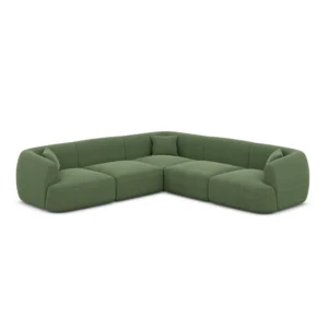Strukturstoff Ecksofa Elvira