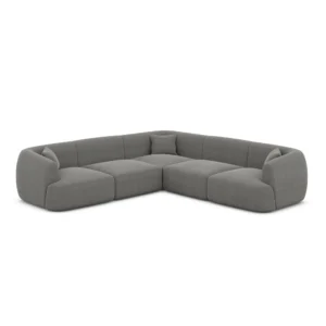 Strukturstoff Ecksofa Elvira