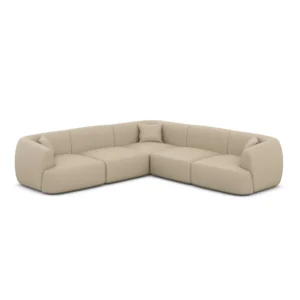 Echtleder Ecksofa Elvira