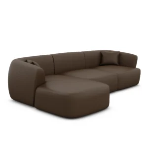 Echtleder L-Form Sofa Elvira