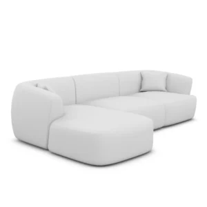 Kunstleder L-Form Sofa Elvira