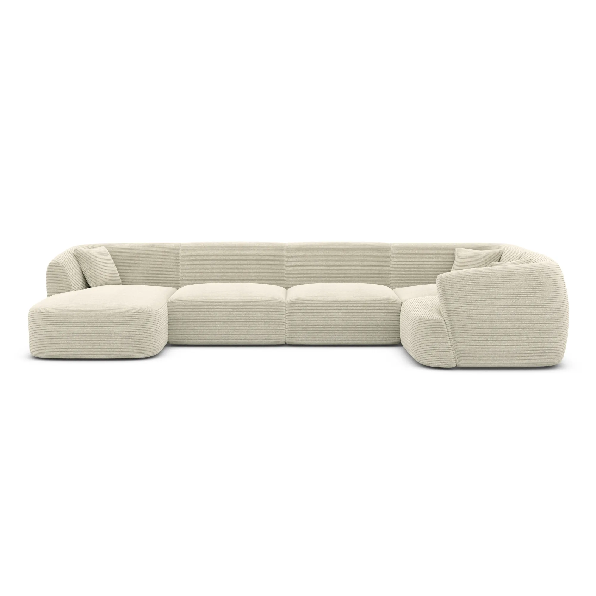 Cord U-Form XL Wohnlandschaft Elvira