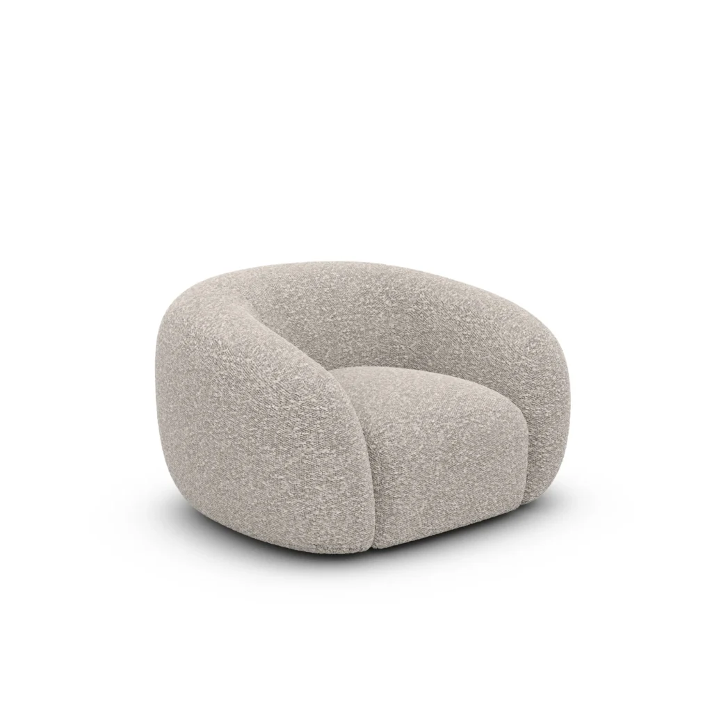 Bouclé Sessel Gaia