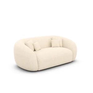 Strukturstoff 2-Sitzer Couch Gaia