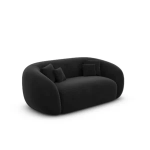 Samtstoff 2-Sitzer Couch Gaia
