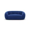 Samtstoff 2-Sitzer Couch Gaia