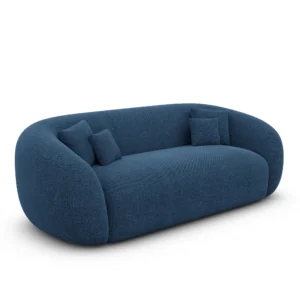 Strukturstoff 3-Sitzer Couch Gaia