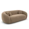 Samtstoff 3-Sitzer Couch Gaia