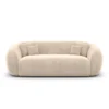 Samtstoff 3-Sitzer Couch Gaia