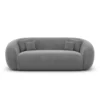Samtstoff 3-Sitzer Couch Gaia