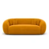 Samtstoff 3-Sitzer Couch Gaia