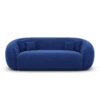 Samtstoff 3-Sitzer Couch Gaia
