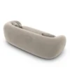 Samtstoff 3-Sitzer Couch Gaia