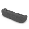 Bouclé 4-Sitzer Couch Gaia