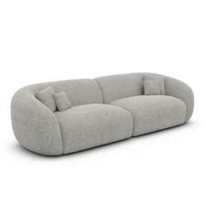 Strukturstoff 4-Sitzer Couch Gaia