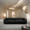 Kunstleder 4-Sitzer Couch Gaia