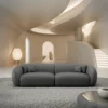 Kunstleder 4-Sitzer Couch Gaia