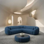 Strukturstoff Ecksofa Gaia