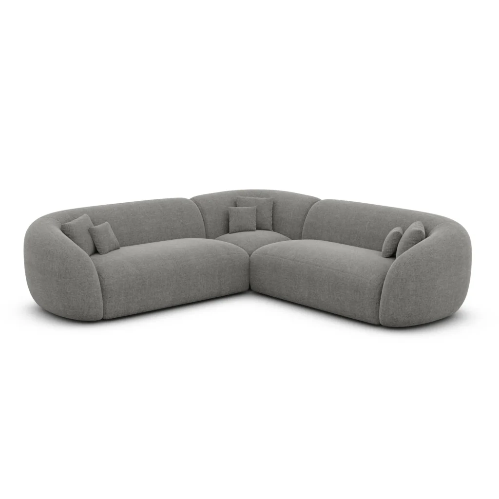 Strukturstoff Ecksofa Gaia