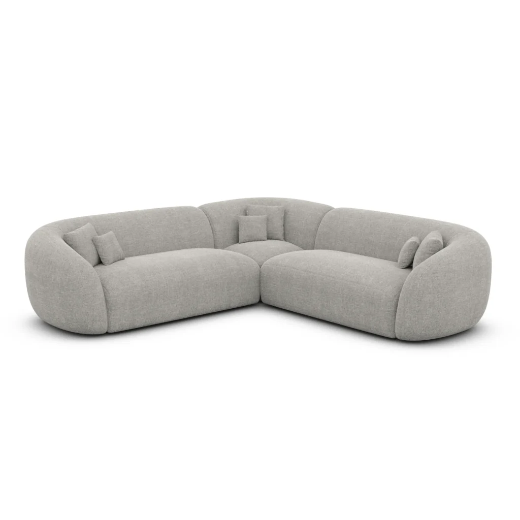 Strukturstoff Ecksofa Gaia