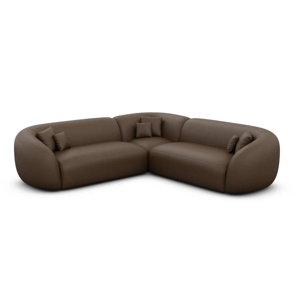Echtleder Ecksofa Gaia