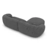 Bouclé L-Form Sofa Gaia