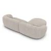 Bouclé L-Form Sofa Gaia