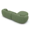 Strukturstoff L-Form Sofa Gaia
